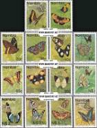 *Známky Namíbia Motýle, razítkovaná séria - Kliknutím na obrázok zatvorte -